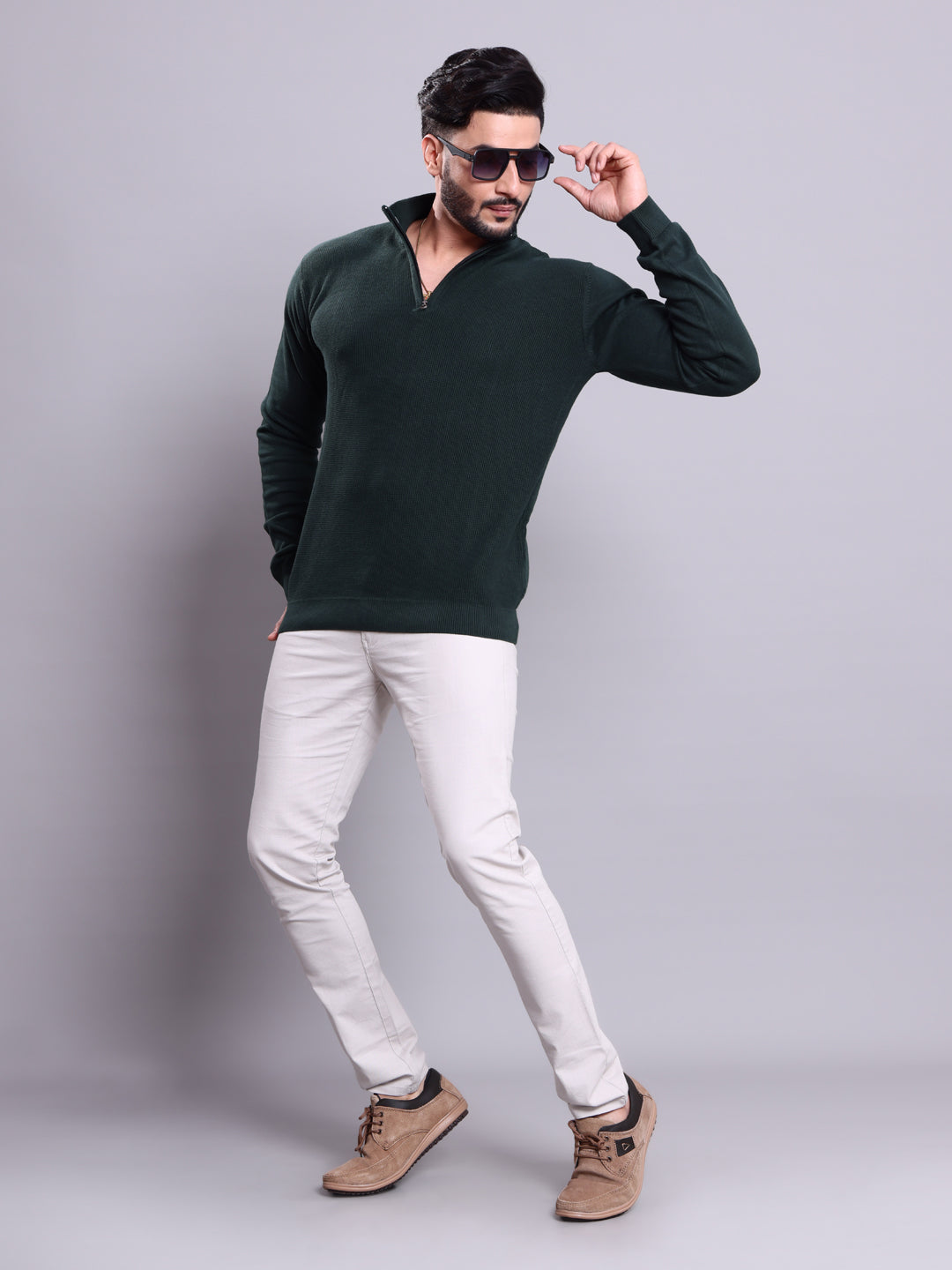 Nativebull Green Colour T-shirt