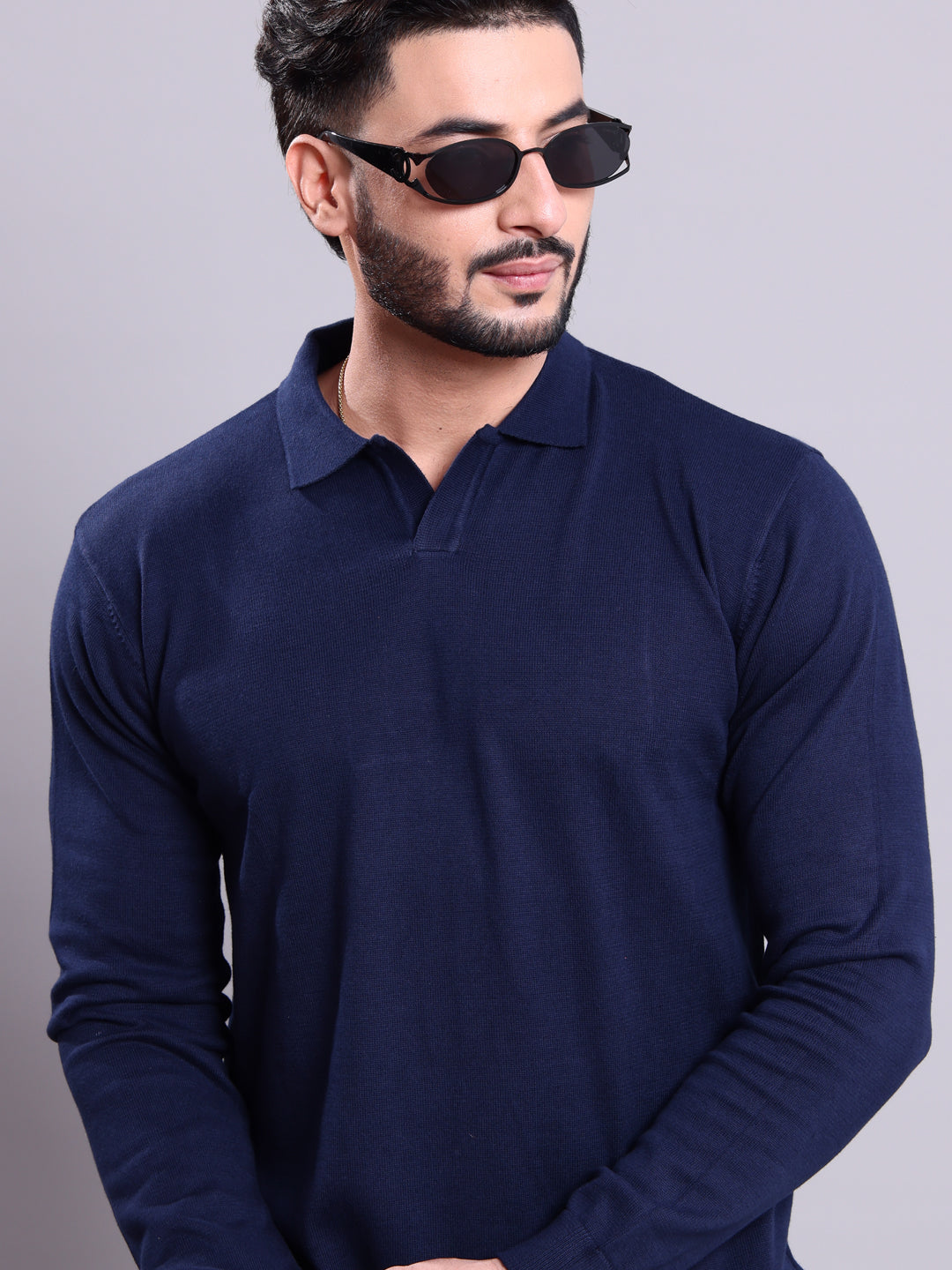 Nativebull Navy Blue Colour T-shirt