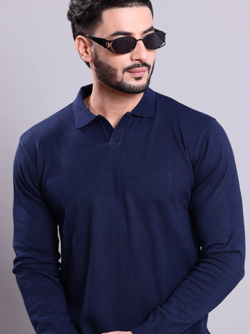 Nativebull Navy Blue Colour T-shirt