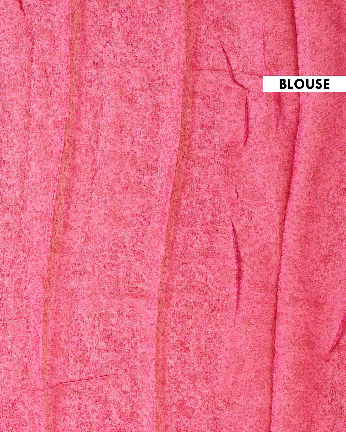Handwoven Ikkat Saree with Chevrons - Pink