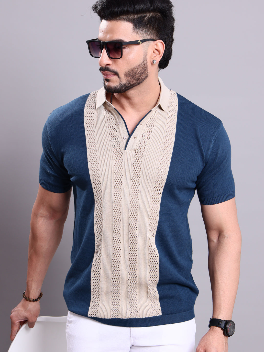 Nativebull Blue Colour T-shirt