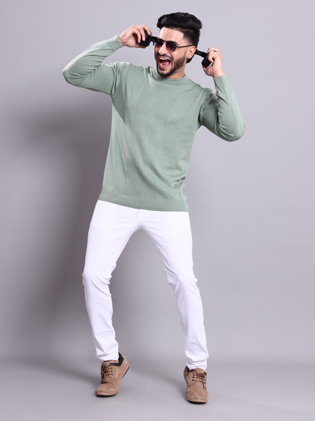 Nativebull Green Colour T-shirt