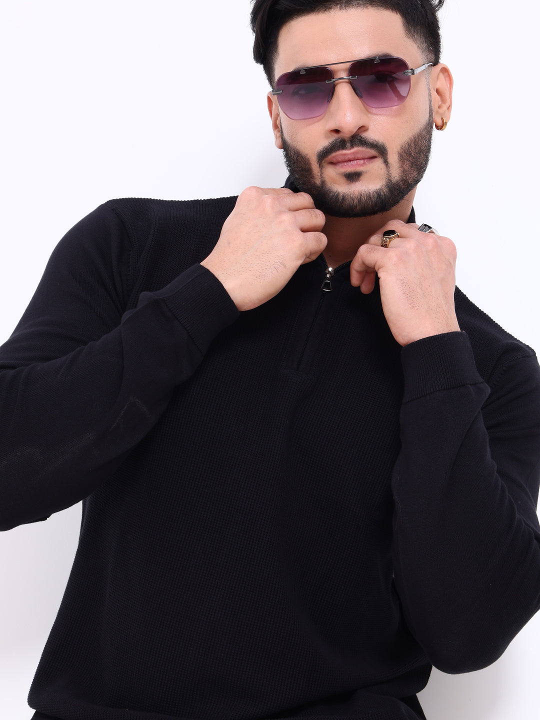 Nativebull Black Colour Tshirt