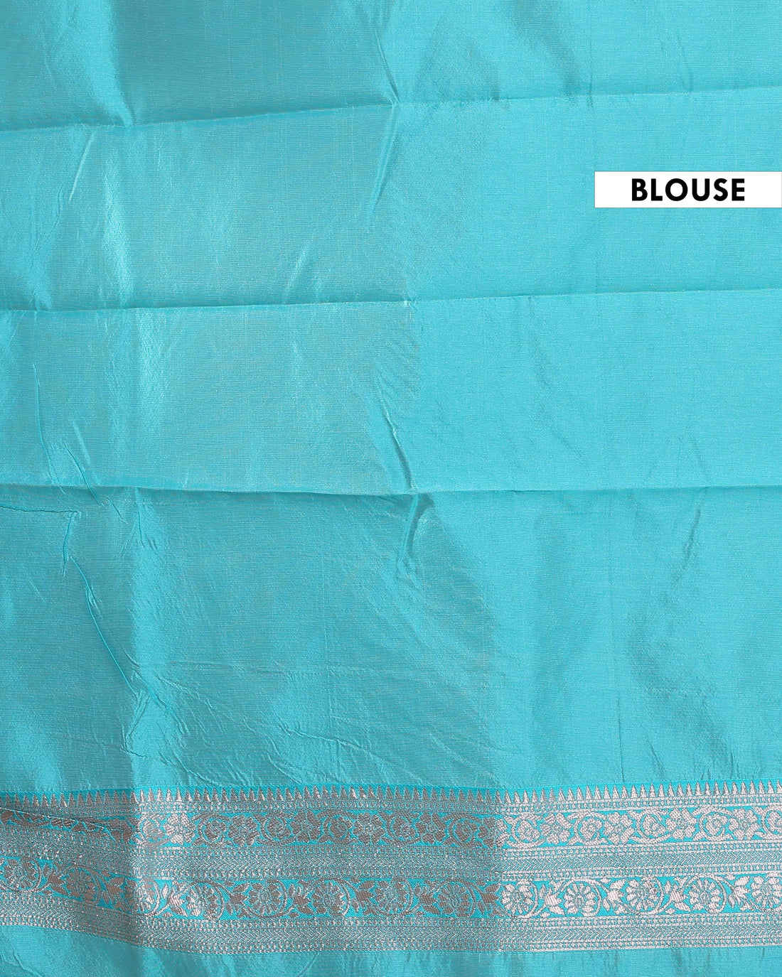 Traditional Woven Rainbow Cotton Saree with Subtle Zari Accents - Cream