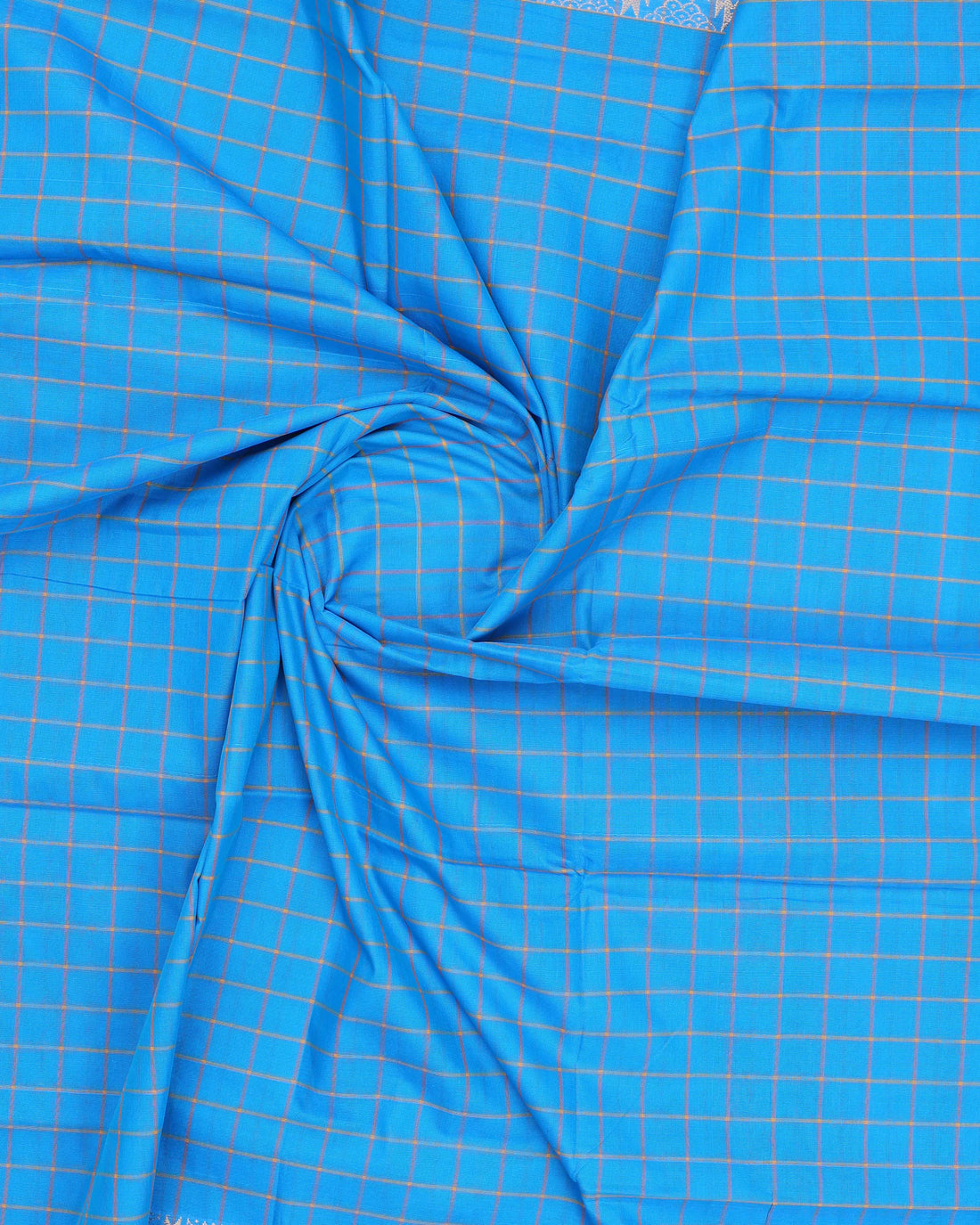 Blue Color Handloom Saree