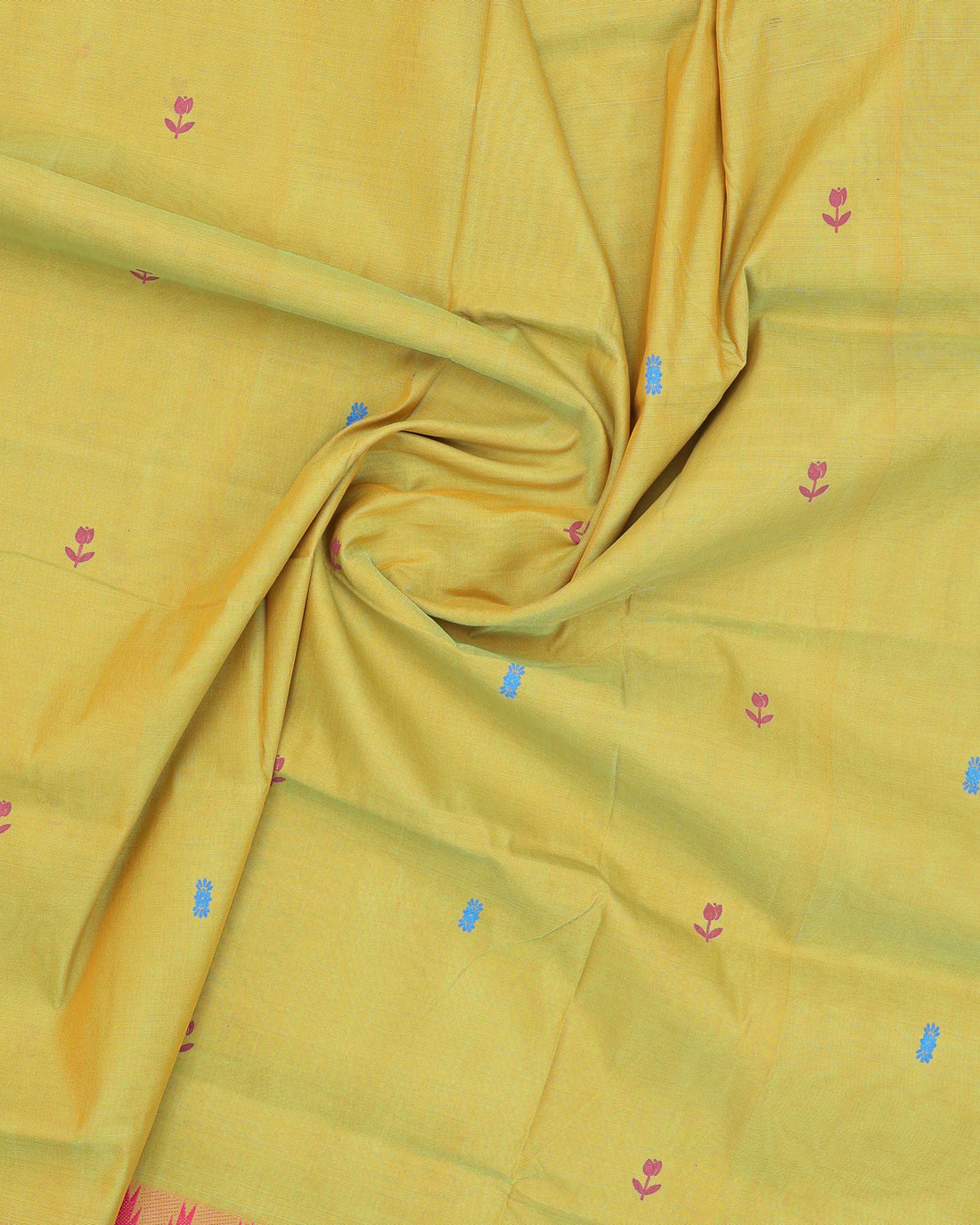Green Color Handloom Saree