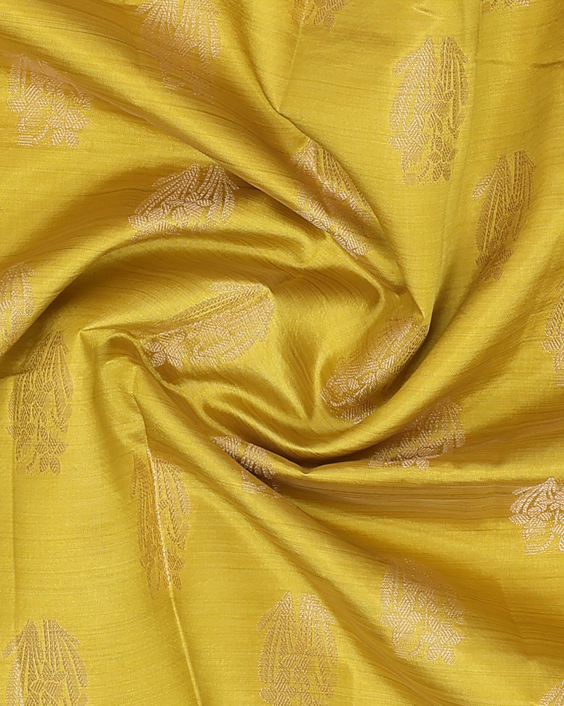 Yellow Color Tussar Silk Saree