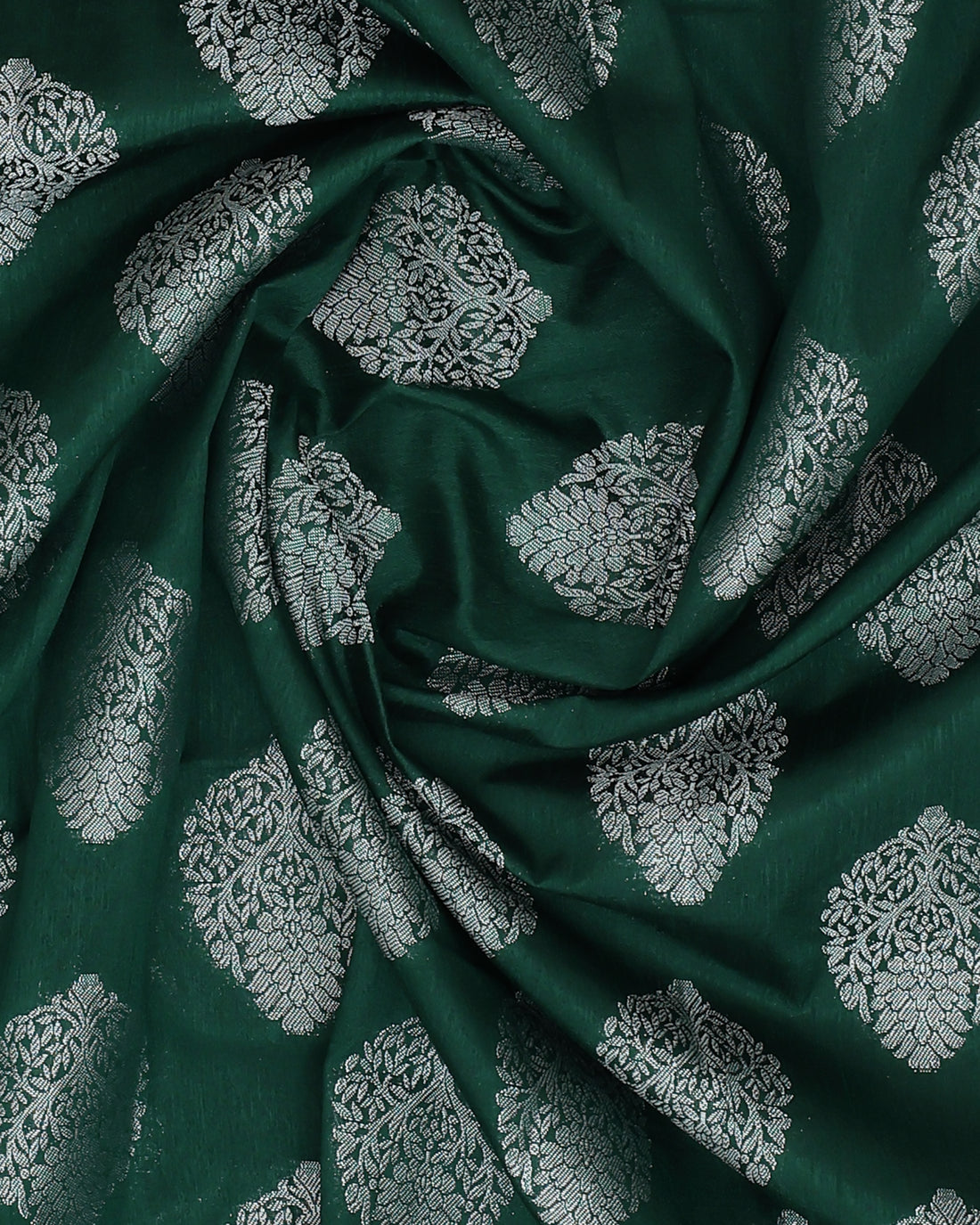 Green Color Tussar Silk Saree