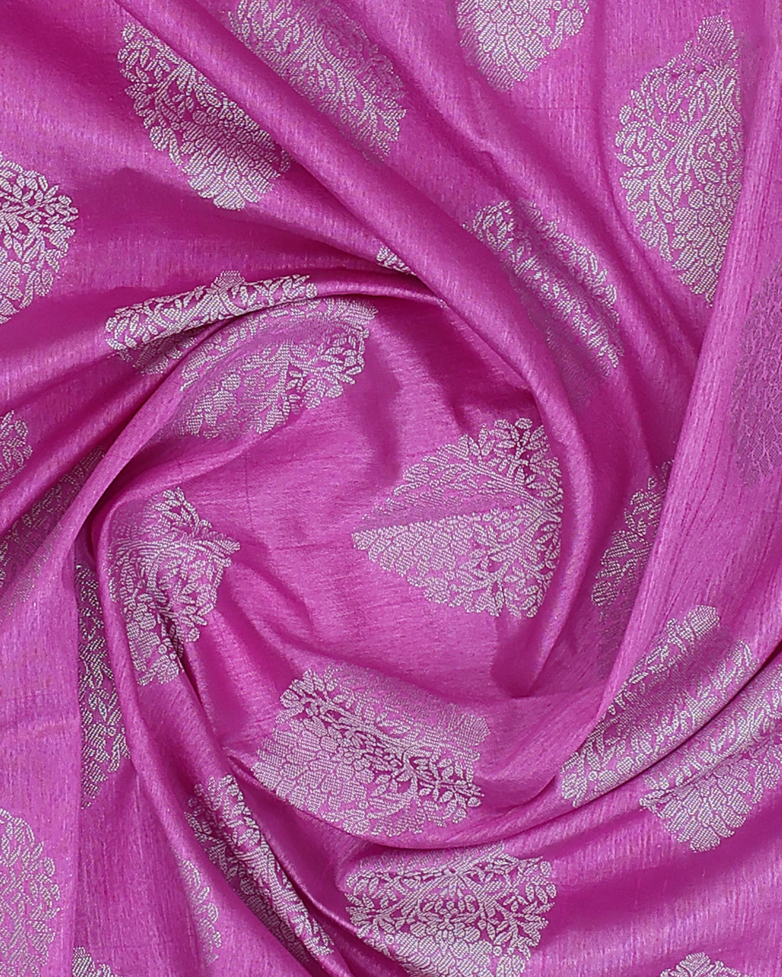 Purple Color Tussar Silk Saree