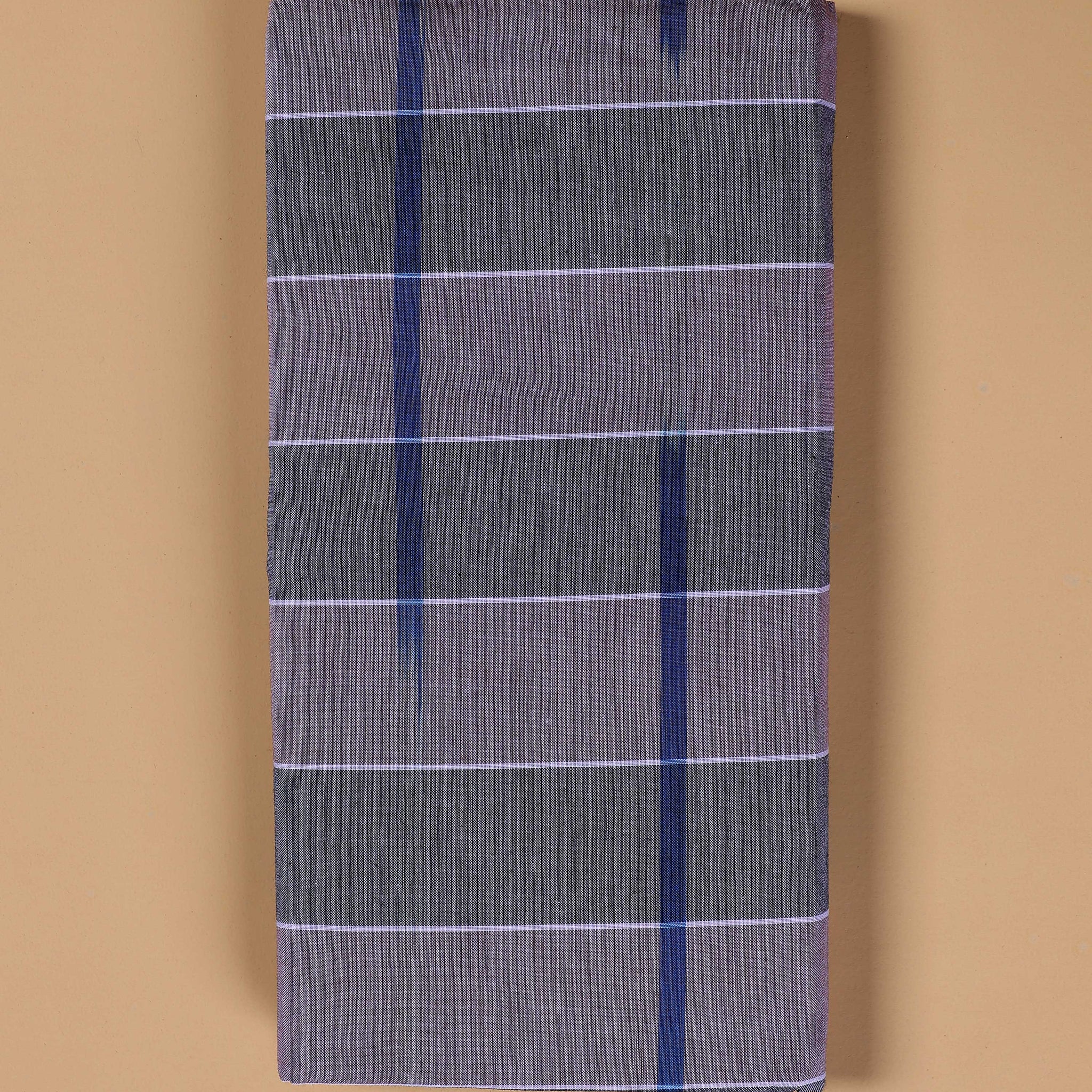 Sangu Brand Men's Premium Cotton Striped Lungi Stitched - Multi