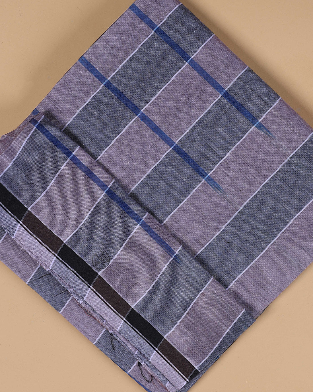 Sangu Brand Men's Premium Cotton Striped Lungi Stitched - Multi