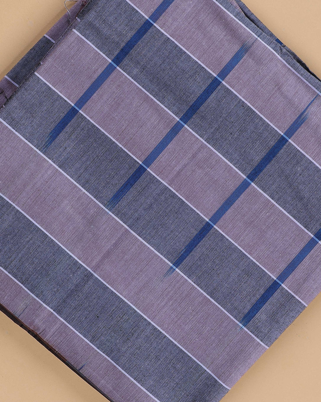 Sangu Brand Men's Premium Cotton Striped Lungi Stitched - Multi