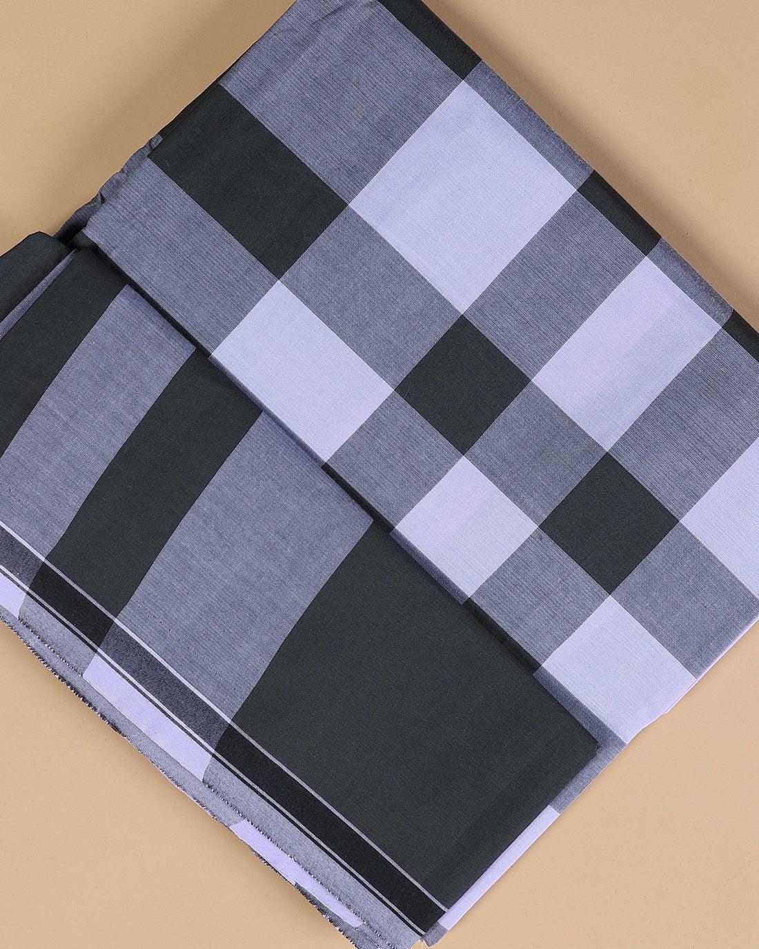 Nandu Brand Men's Premium Cotton Striped Lungi Stitched - Multi