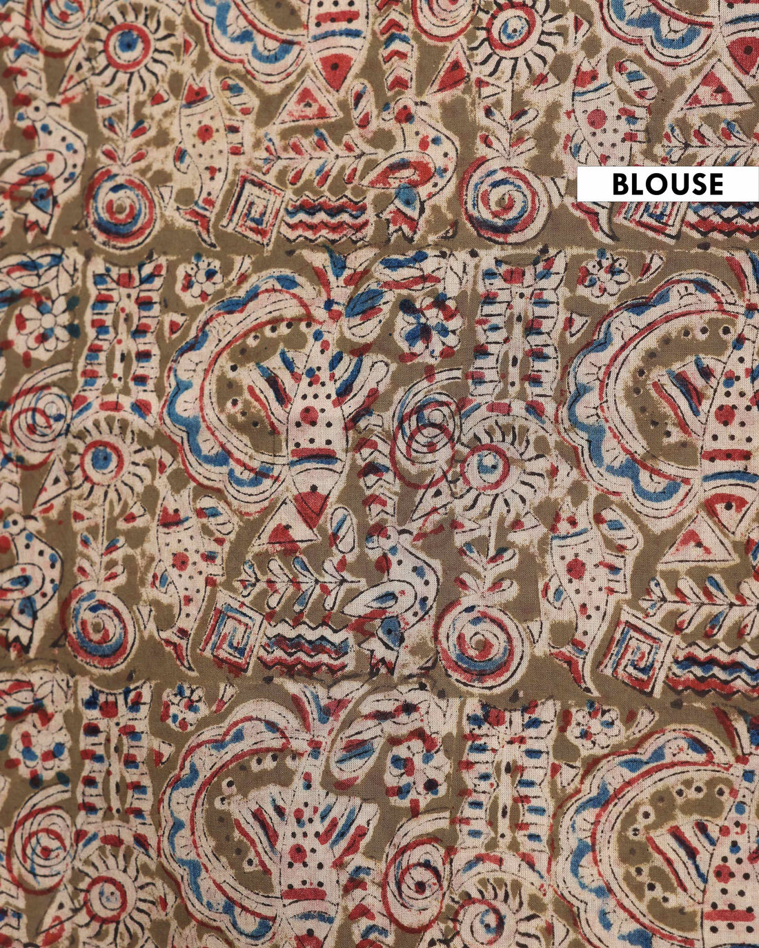Traditional Kerala Kasavu Cotton Saree with Zari Border and Printed Blouse Piece - Off White