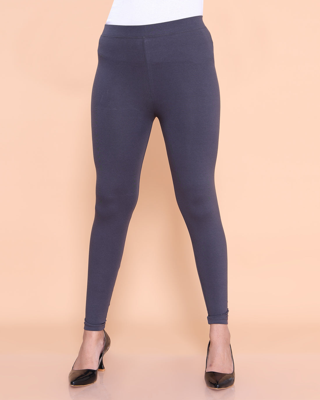 Dark Grey Color Leggings XXL Size