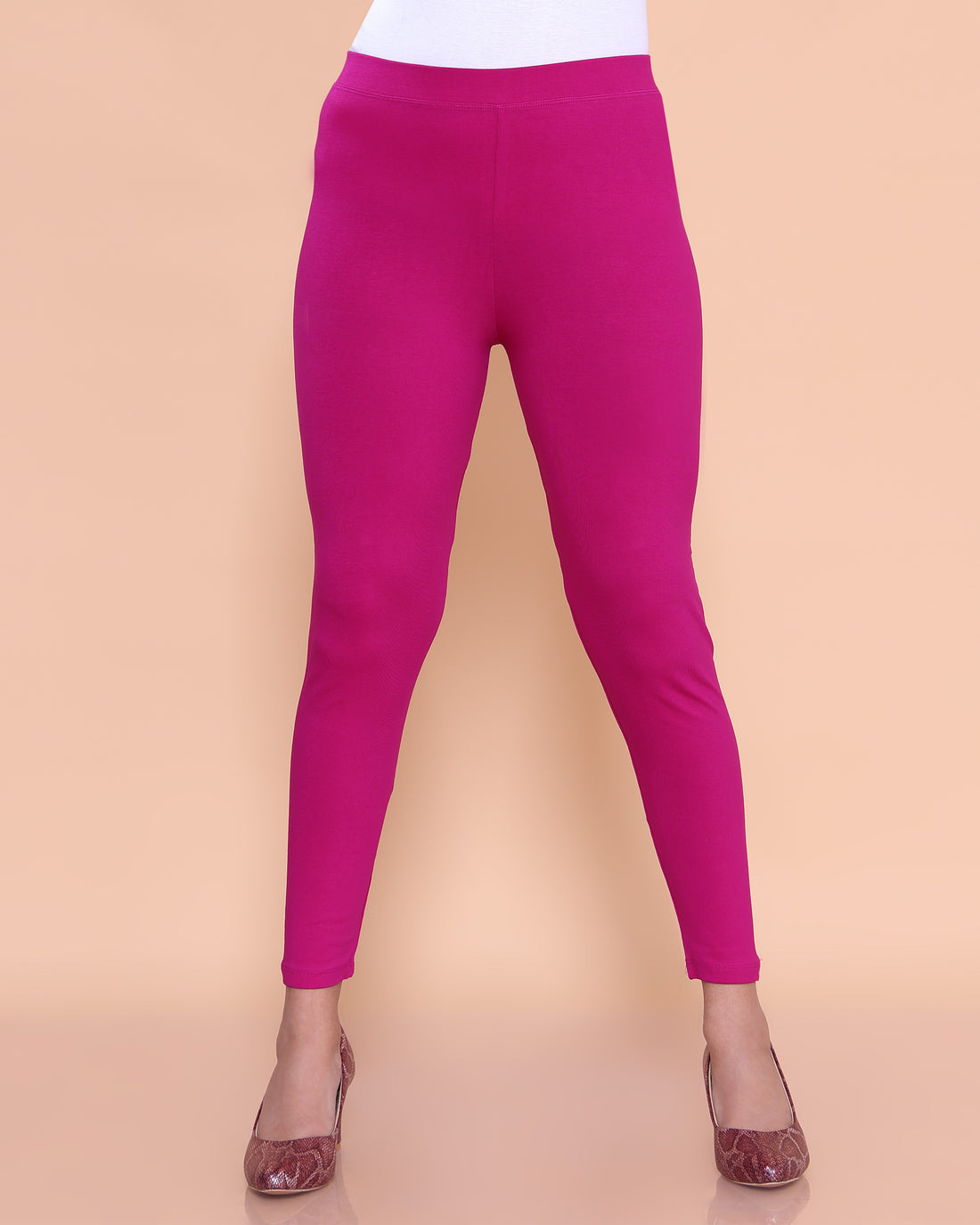 Magenta Color Leggings XXL Size