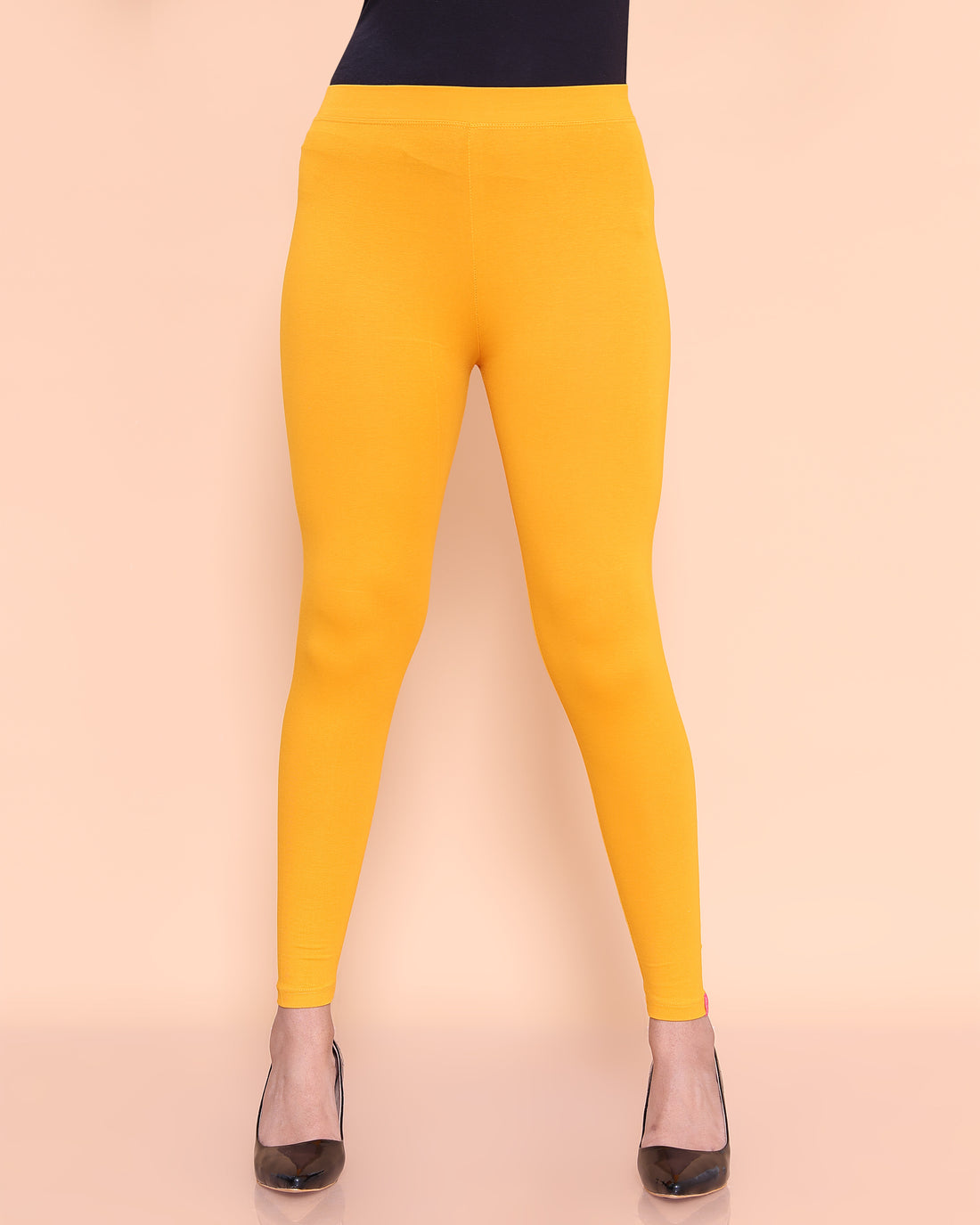 Yellow Color Leggings XXL Size