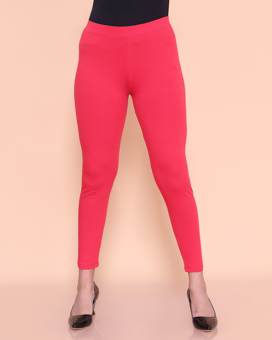 Light Red Color Leggings XXL Size