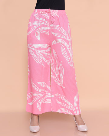 Light Pink Color Womens Palazzo