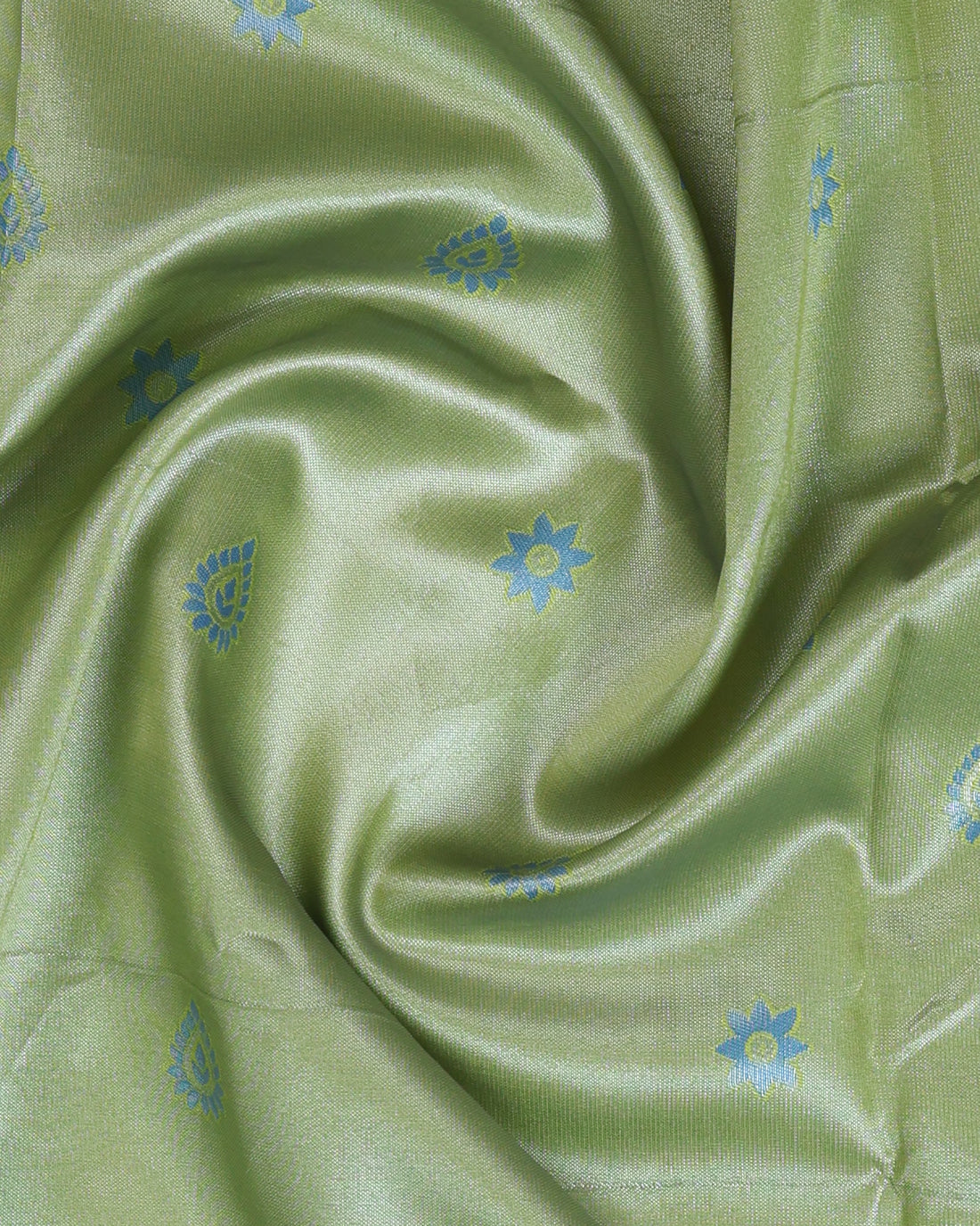 Green Color Lichi Silk Saree