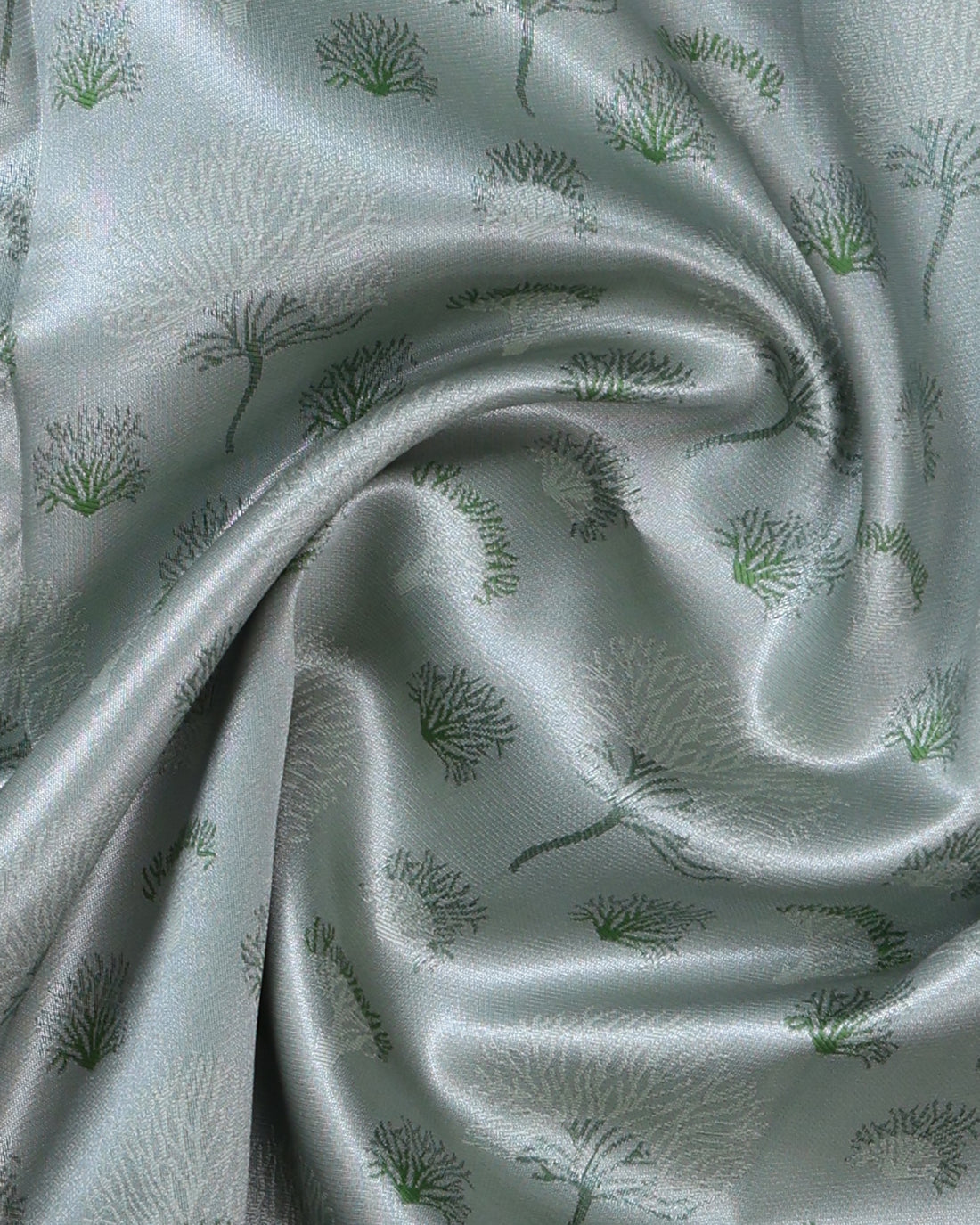 Green Color Lichi Silk Saree