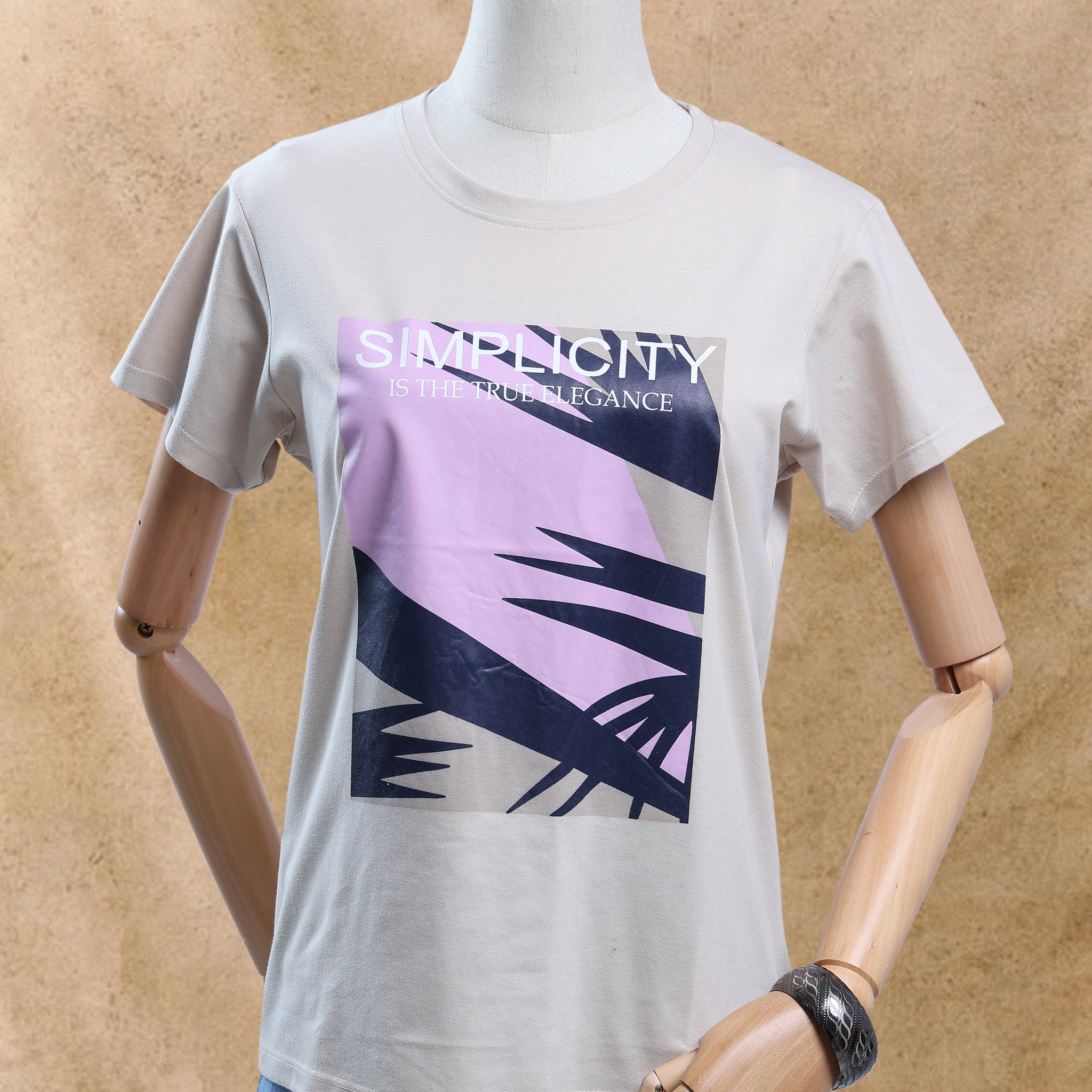Women Sandal Color T-Shirt