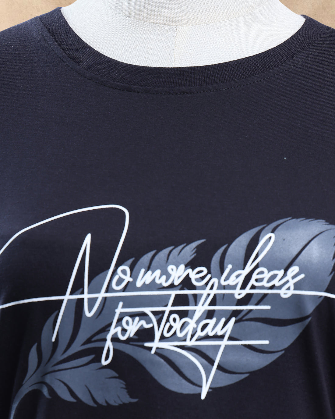 Women Black Color T-Shirt