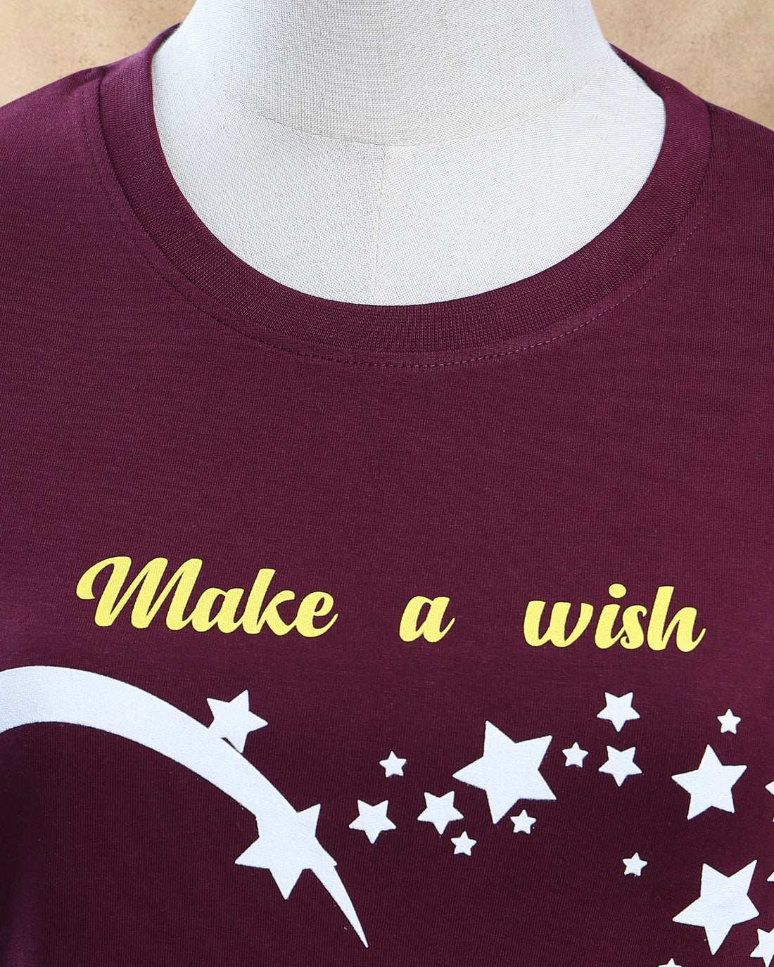 Women Purple Color T-Shirt