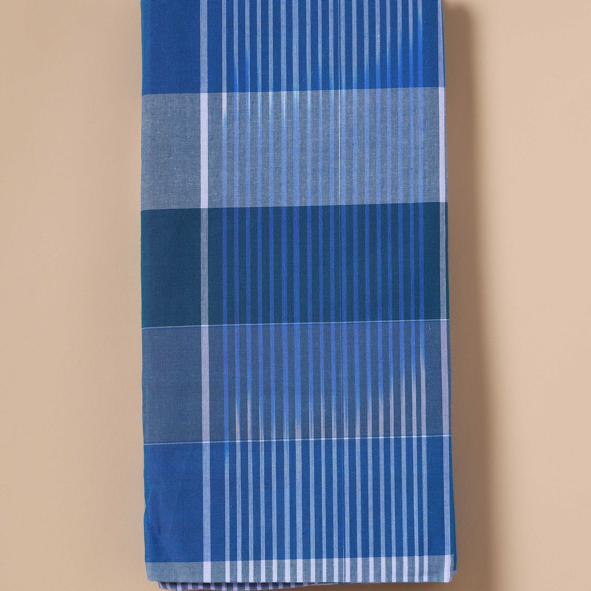 Sangu Brand Men's Premium Cotton Striped Lungi Stitched - Multi