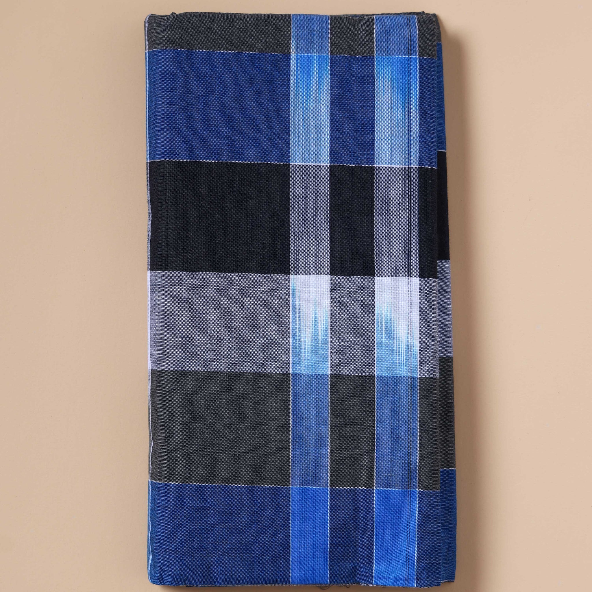 Sangu Brand Men's Premium Cotton Checked Lungi Stitched - Multi