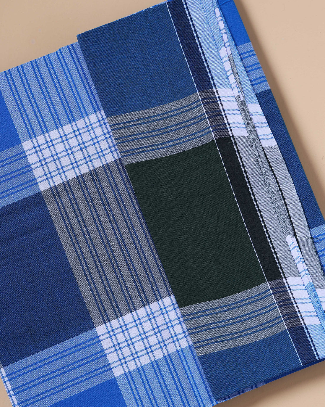 999 Brand Men's Premium Cotton Striped Lungi Stitched - Multi
