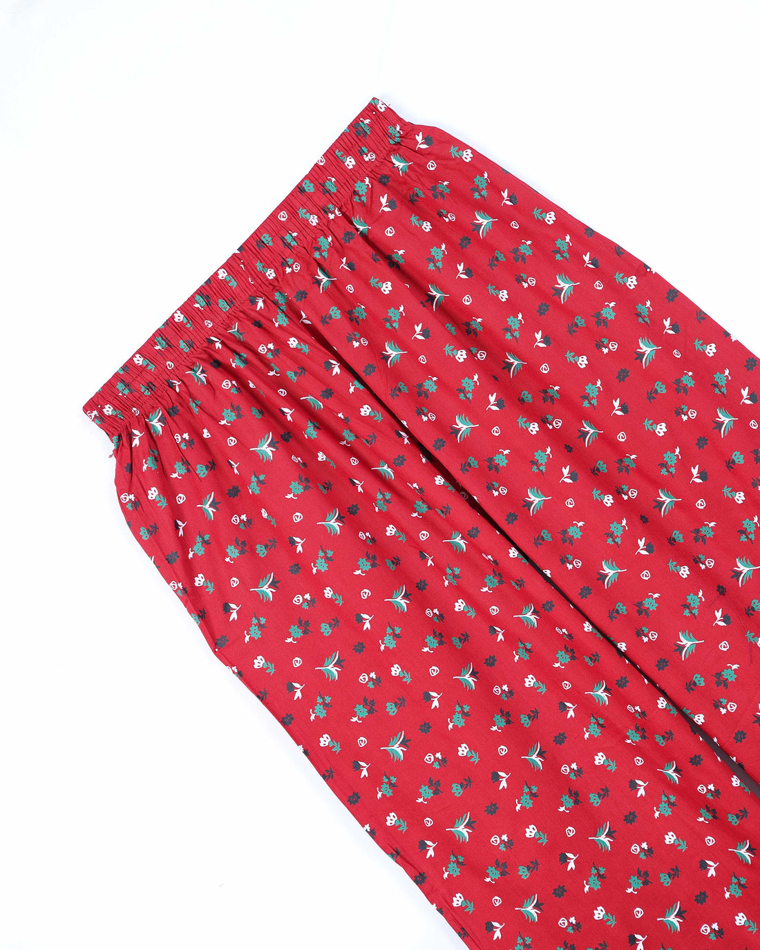 Red Printed Womens Palazzo
