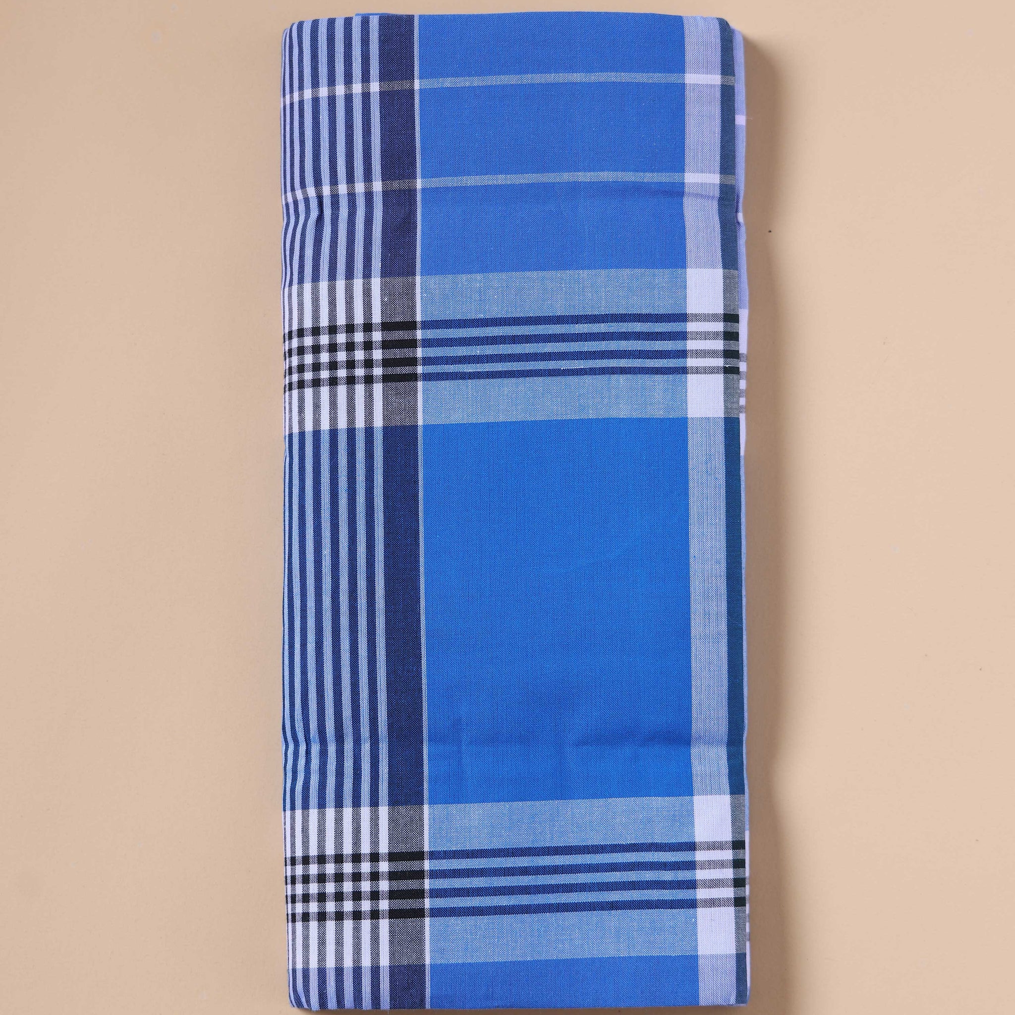 999 Brand Men's Premium Cotton Striped Lungi Stitched - Multi
