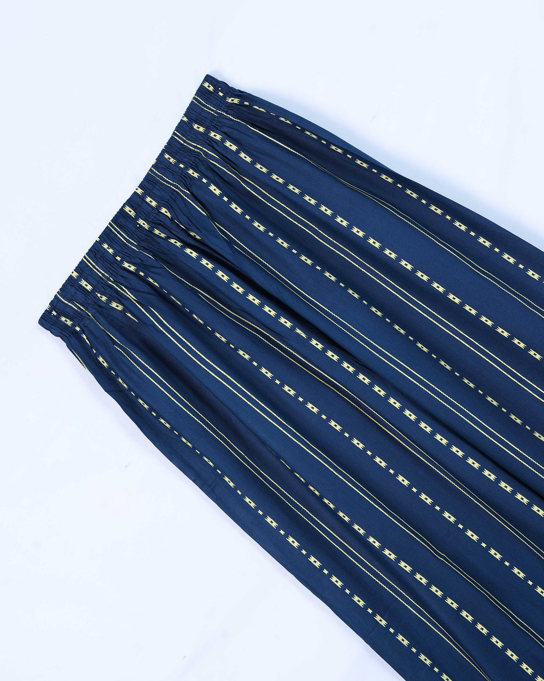 Blue Striped Womens Palazzo