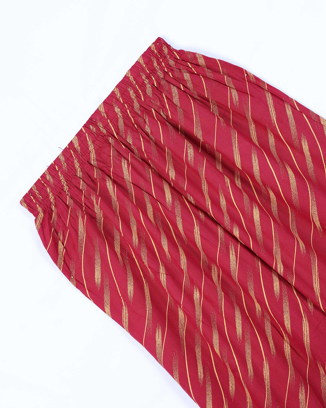 Red Striped Womens Palazzo