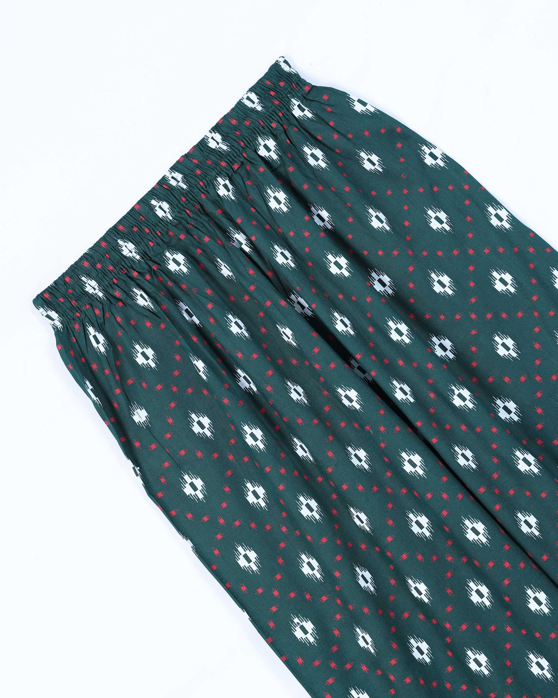 Green Printed Womens Palazzo