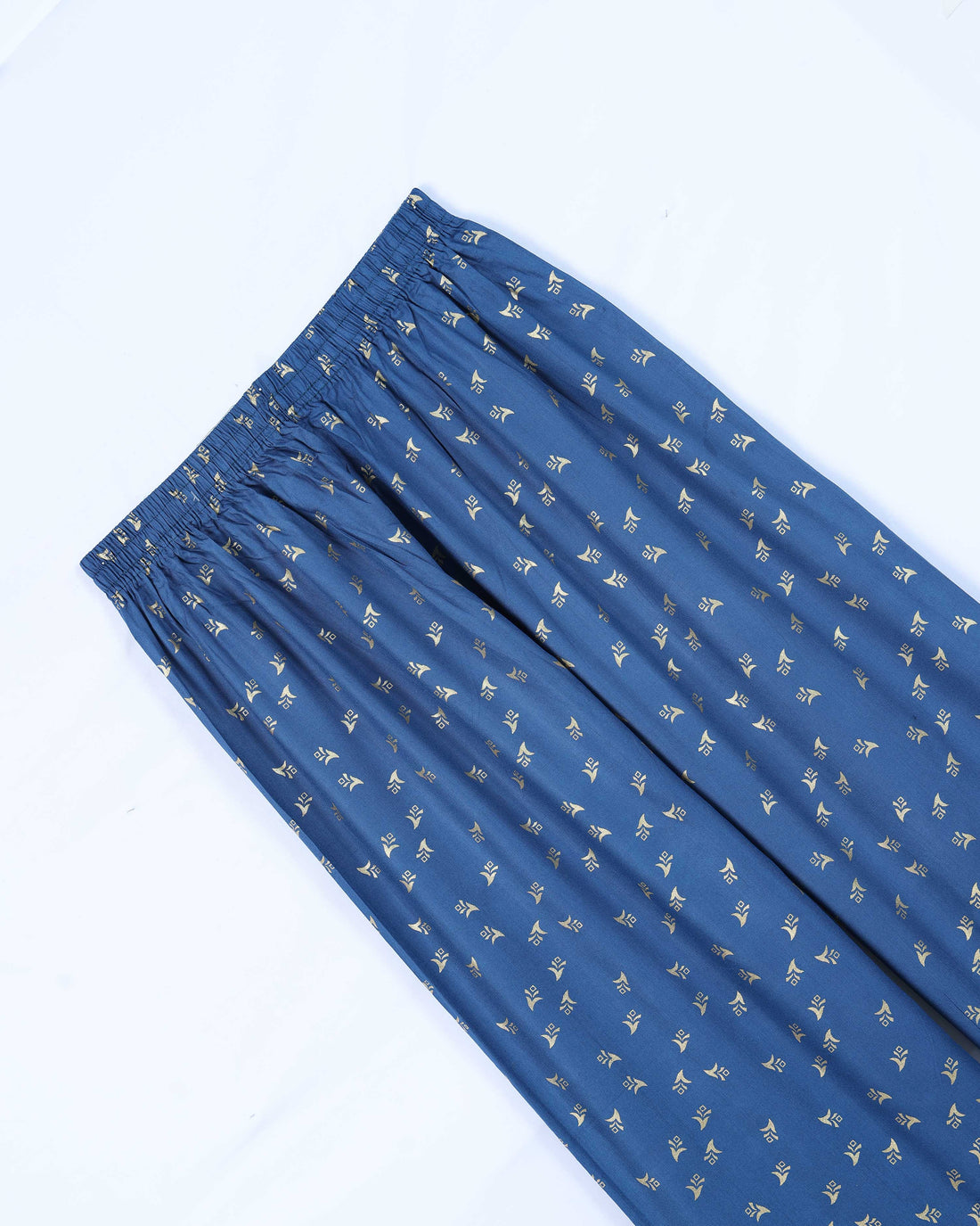 Blue Printed Womens Palazzo