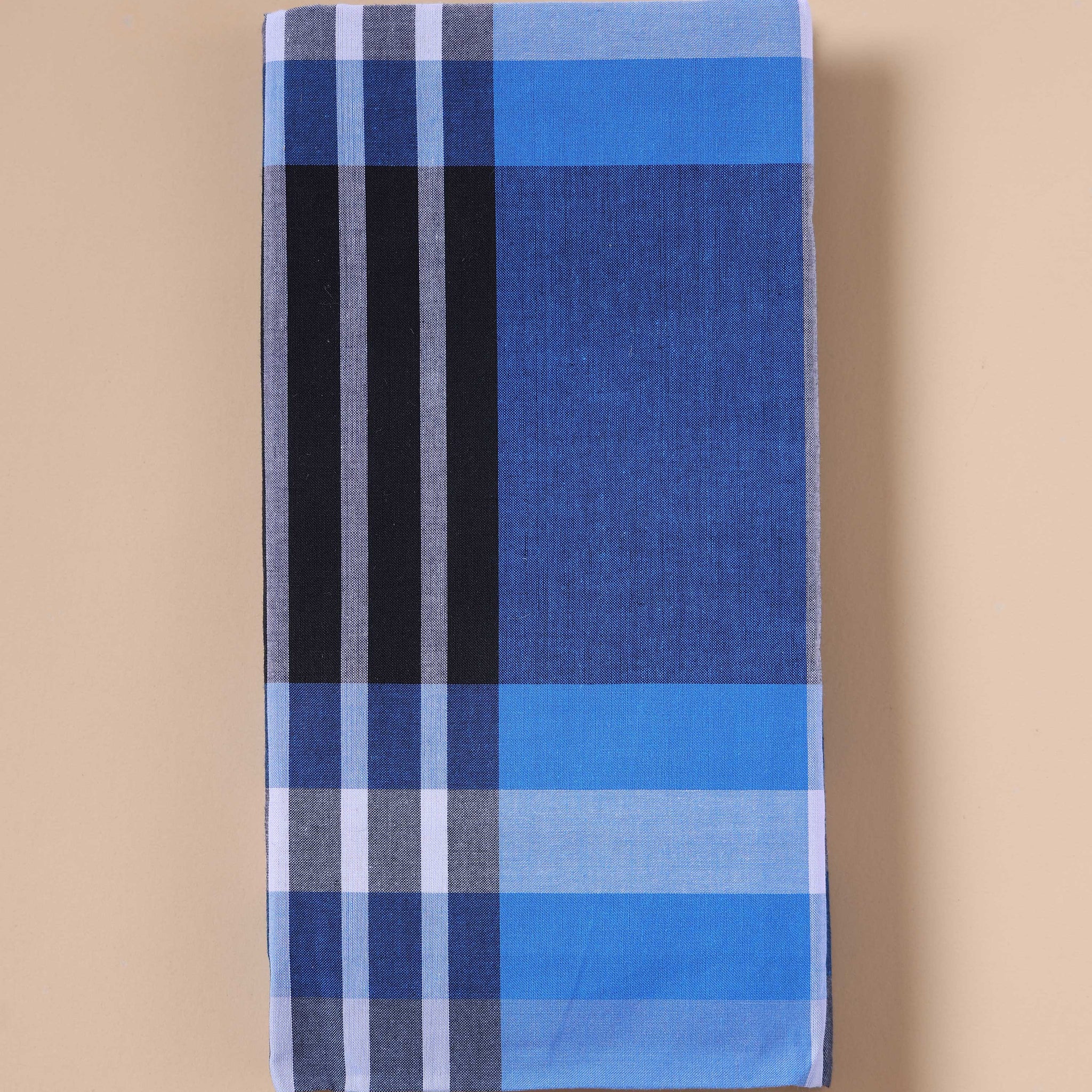 Kibs Brand Men's Premium Cotton Striped Lungi Stitched - Multi