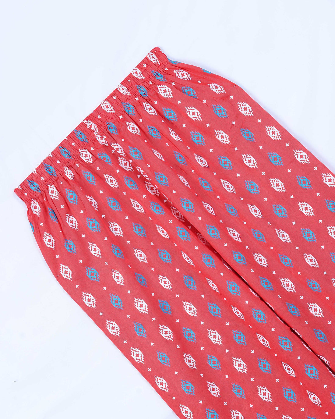 Red Printed Womens Palazzo