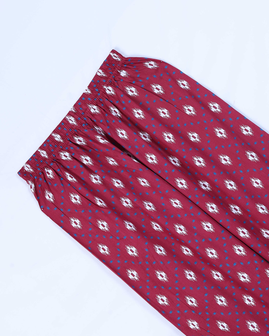 Maroon Printed Womens Palazzo