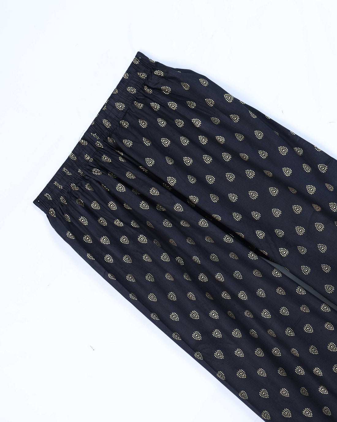 Black Printed Womens Palazzo