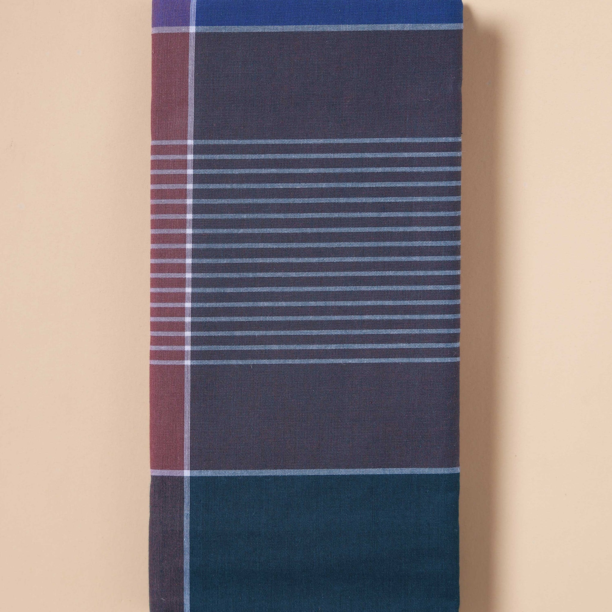 Jkt Brand Men's Premium Cotton Striped Lungi Stitched - Multi