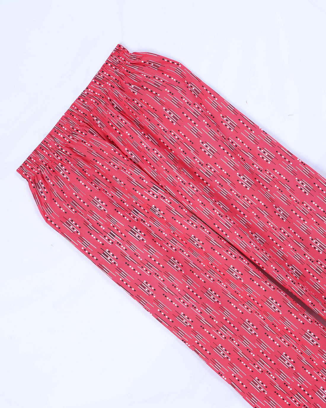 Pink Striped Womens Palazzo