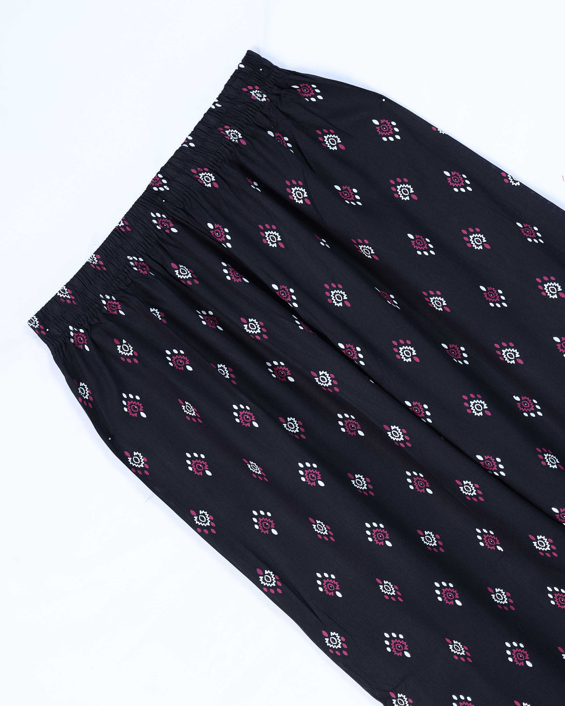 Black Printed Womens Palazzo