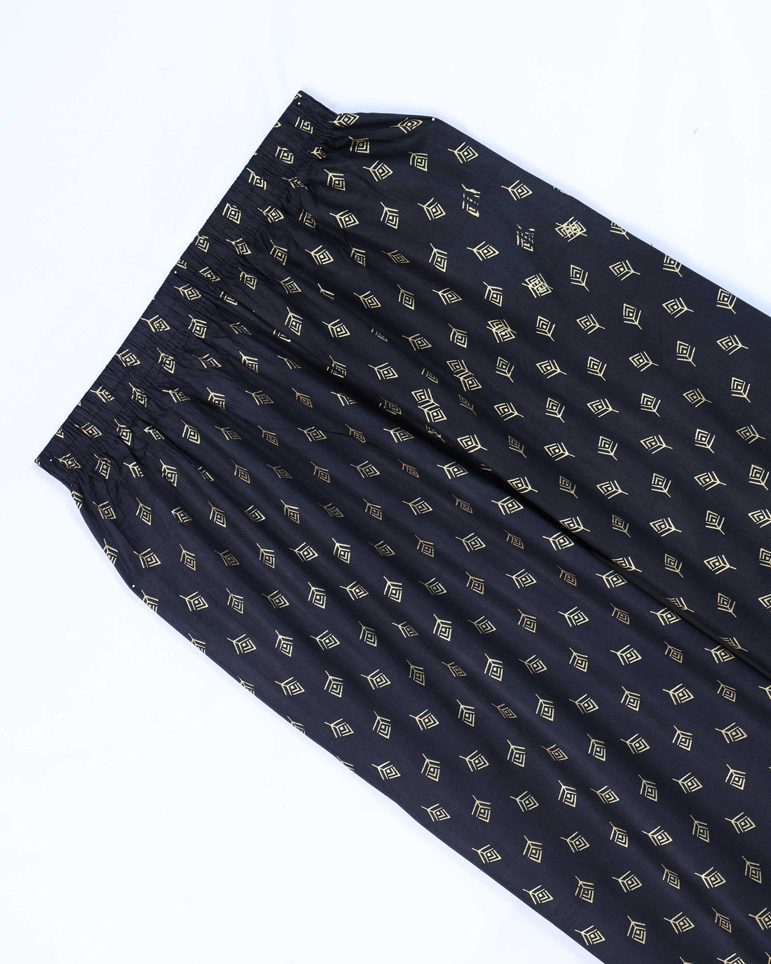 Black Printed Womens Palazzo