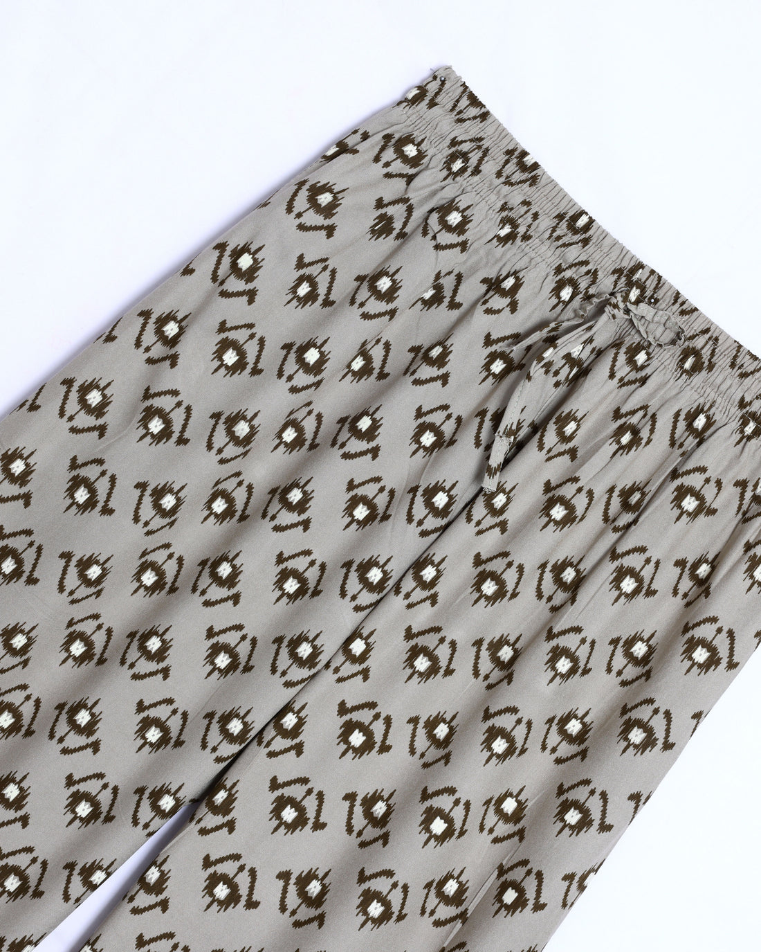 Grey Printed Womens Palazzo