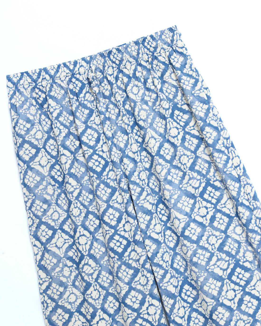 Blue Printed Womens Palazzo