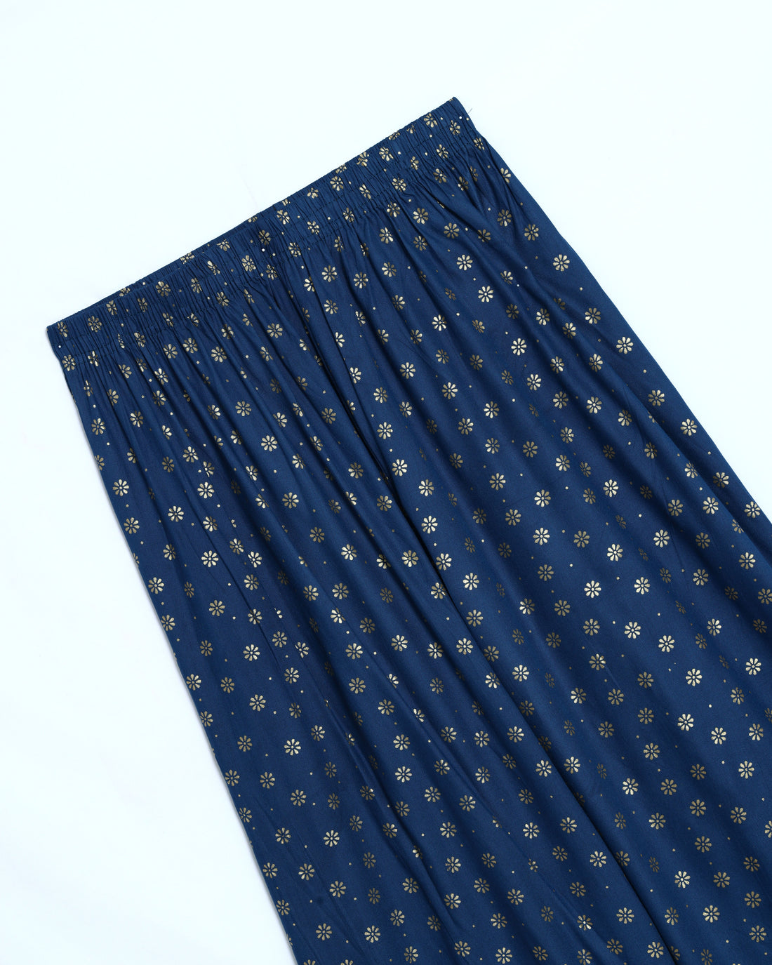 Blue Printed Womens Palazzo