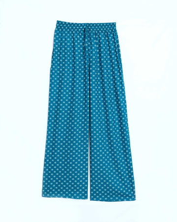Blue Colour Womens Palazzo