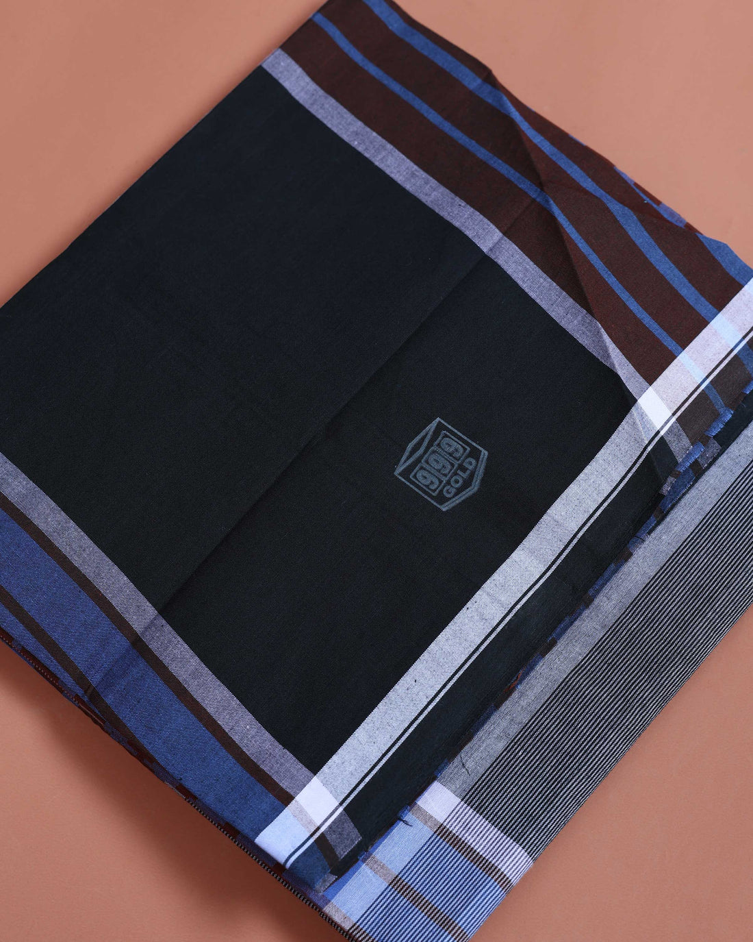 999 Brand Men’s Premium Cotton Striped Stitched Lungi 2.10 Meter Length - Multi